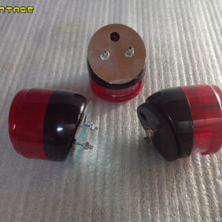 Piloto Trasero Completo Gonelli Redondo con Coco de Chapa,Bultaco Frontera,Alpina,sherpa, Montesa Enduro,Cota Ossa