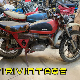 Bultaco Matador MK-3 shot in the spotlight