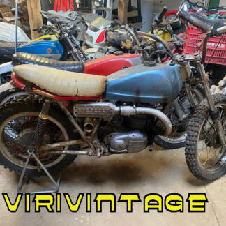 Bultaco Matador MK-4 pintada de azul