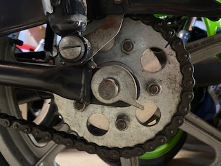 Corona  Arrastre Bultaco Metralla GTS Palos