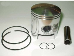 175cc piston with 2 segments