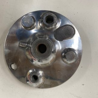 Portazapatas freno trasero con agujero drenaje Bultaco Alpina,Frontera,Pursang