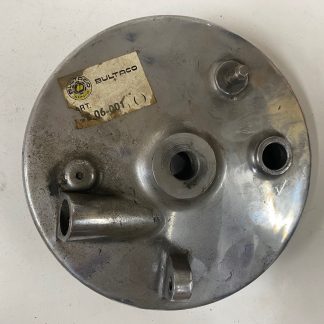 Portazapatas delantero con patilla y reenvio cuenta km Bultaco Alpina,Frontera,Matador