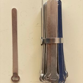 Abrazadera aluminio sujeta cables Bultaco,Motesa,Ossa,Puch,Derbi,Ducati.....(Precio 10uds)