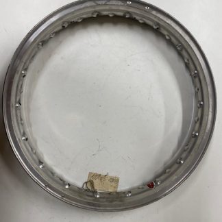 Llanta Aluminio 18 x 2.15 con 2 agujeros para freno de cubierta