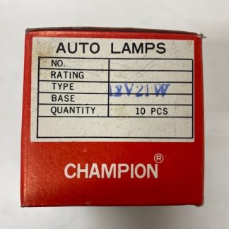 Box Pilot light bulbs 1 filament 12V 21W Champion brand
