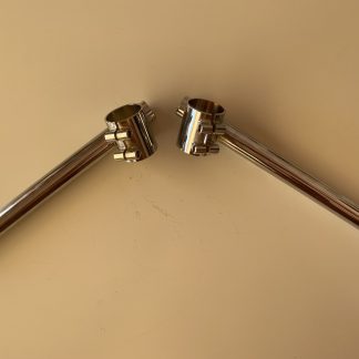 Conjunto semimanillares cromados 35mm