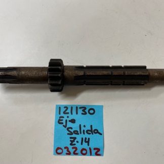 Eje salida piñon arrastre Ossa