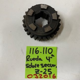 Piñon 4* sobre secundario Z-25 Ossa