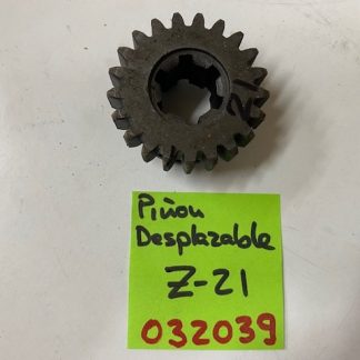 Piñon desplazable Z-21 Ossa