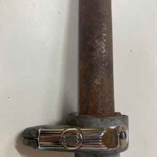 Chapa acelerador de cadena con logo Montesa