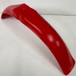 Guardabarros delantero plastico rojo, con el logo Bultaco para las Pursang 125 y alguna Frontera que se le quiera poner en rojo.