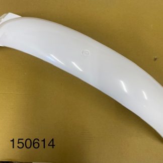 Guardabarros delantero blanco tipo trial Bultaco; Montesa; Ossa; Derbi; Puch