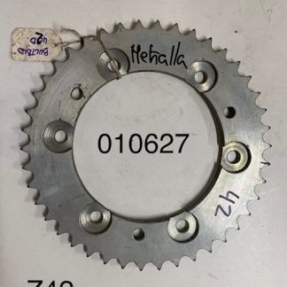 Corona 428 6 agujeros fresados mas 3 agujeros guia para Bultaco Metralla - Matador MK-3 - Mercurio 155 - 175.  Z42