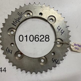 Corona 428 6 agujeros fresados mas 3 agujeros guia para Bultaco Metralla; Matador MK-3; Mercurio 155; 175.  Z44