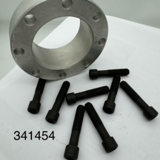 Soporte corona y disco de freno Bultaco Astro rueda trasera