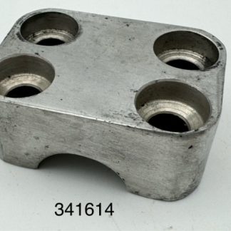 Brida luminio manillar Bultaco (2uds)