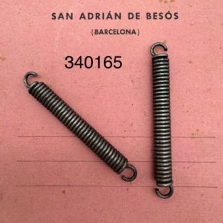 Muelle fijacion zapata de freno delantero Bultaco primeros modelos