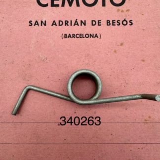 Muelle estribo izquierdo Bultaco Mettise mod-11