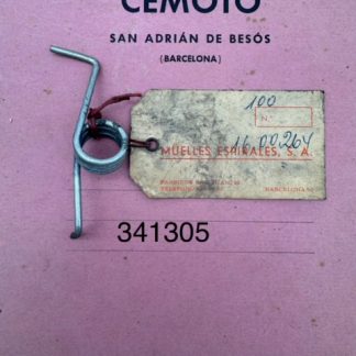 Muelle estribera derecha Bultaco Matador MK1; 2 Lobito K; Campera 175