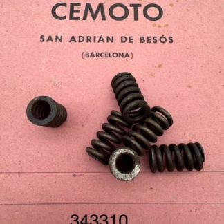 Muelle de embrague Bultaco TSS 350 originales (6 unidades)