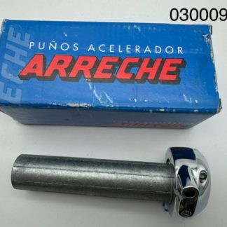 Puño acelerador hierro cromado AMAL Bultaco Sherpa; Matador; Alpina y otras