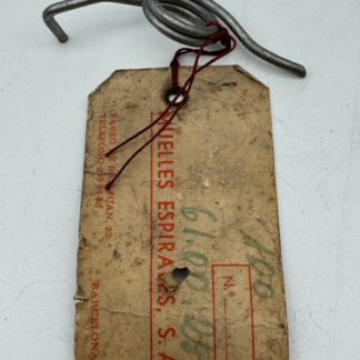 Right side footrest spring Bultaco El Bandido