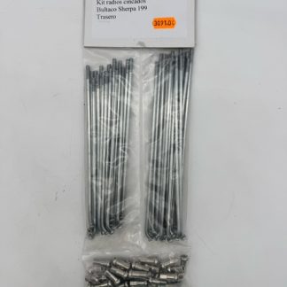 Radios rueda trasera 18″ Bultaco Sherpa / Bultaco Sherpa rear wheel spokes