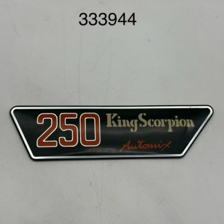Placa lateral (detalles modelo)izquierda modelo Montesa King Scorpion Automix modelo 44M